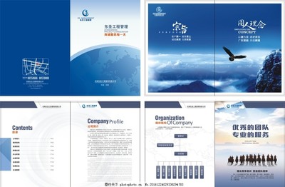 企业管理服务画册 赋能组织，驱动卓越